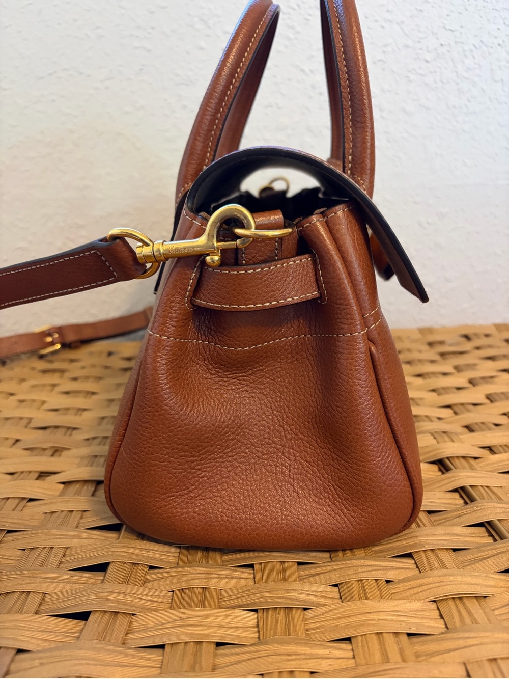 Mulberry Bayswater Satchel - Oak NVT - Picture 5 of 15